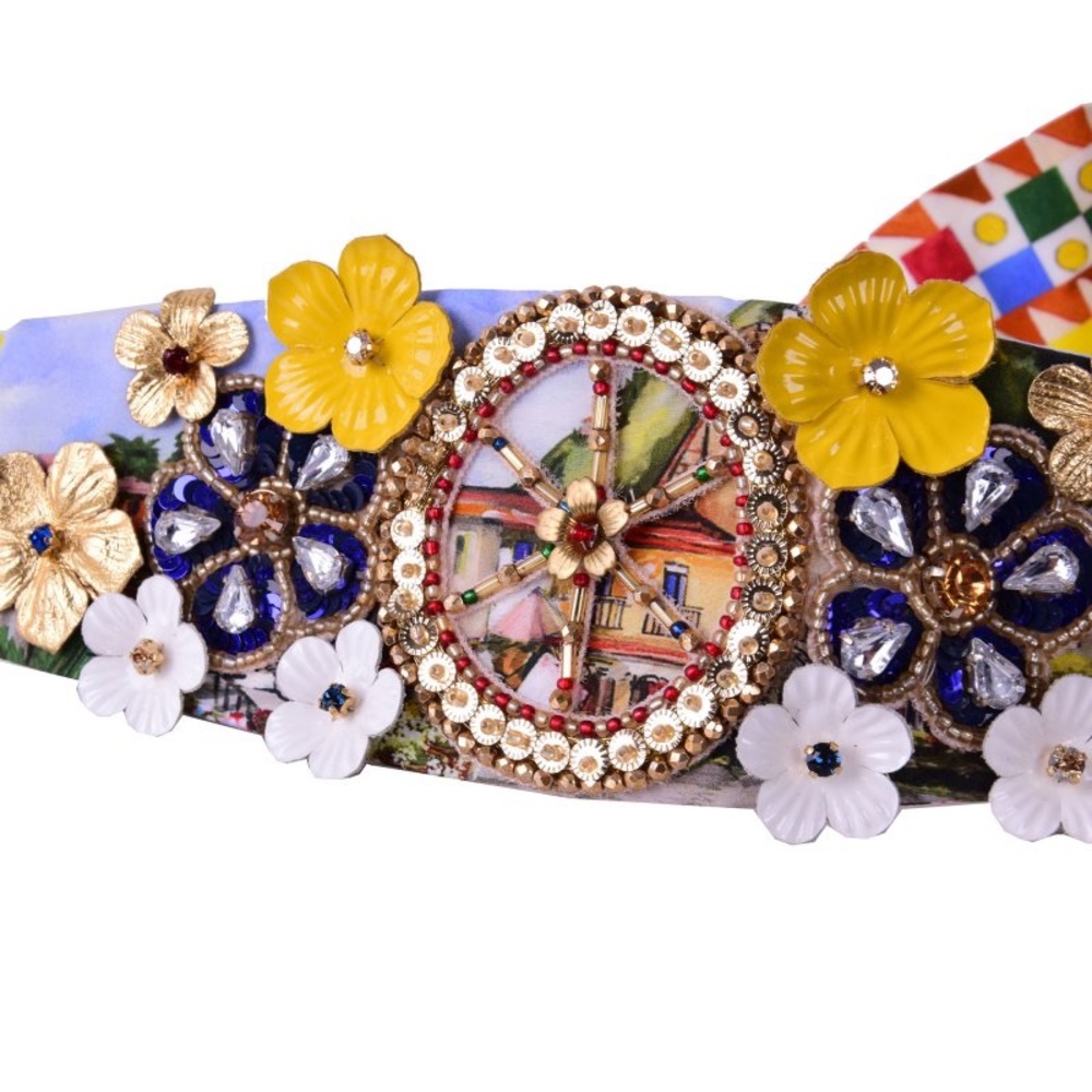 Dolce & Gabbana Carretto Sicily Belt 🌻🌼